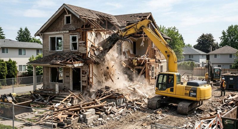 House Demolition Service in South Houston, TX