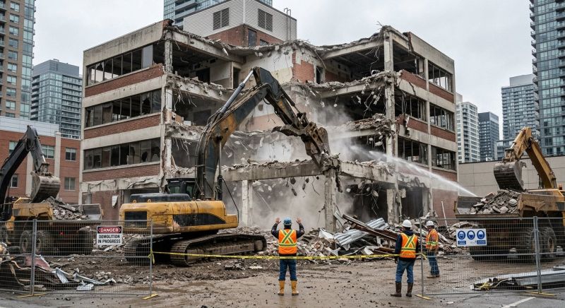 Commercial Property Demolition in Houston, TX