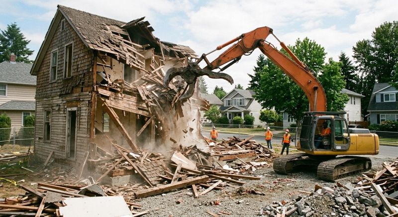 House Demolition Service in South Houston, TX