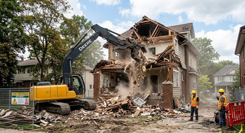 House Demolition Service in Freehold, NJ